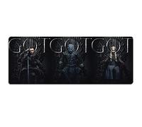 Chant De Glace Et De Feu Tapis De Souris De Jeu De Vitesse |Tapis De Souris XXL | 800 X 300Mm Grand Format |Base De 2Mm D'Épaisseur | Précision Et Vitesse Parfaites, G