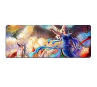 Chant De Glace Et De Feu Tapis De Souris De Jeu De Vitesse |Tapis De Souris XXL | 900 X 400Mm Grand Format |Base De 3 Mm D'Épaisseur | Précision Et Vitesseparfaites , V