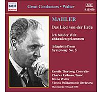 Mahler, G. - Mahler : Das Lied von der Erde (« Le Chant de la Terre ») ; Adagietto de la Symphonie n° 5