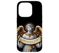 Chant de Noël catholique latin Gloria in Excelsis Deo Angel Coque pour iPhone 14 Pro
