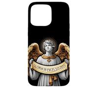 Chant de Noël catholique latin Gloria in Excelsis Deo Angel Coque pour iPhone 15 Pro Max