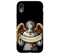 Chant de Noël catholique latin Gloria in Excelsis Deo Angel Coque pour iPhone XR