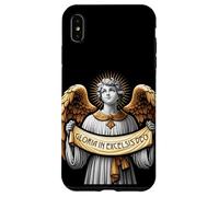 Chant de Noël catholique latin Gloria in Excelsis Deo Angel Coque pour iPhone XS Max