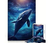 Chant des Baleines Puzzle 1000 pièces pour Adultes Exercice Mental Évasion sereine (38x52cm)