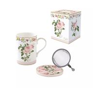 CHANT DES ROSES Coffret Tisanière 35 n porcelaine
