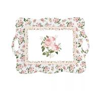 CHANT DES ROSES Plateau en mélamine 53x38 cm