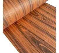 Chant en Bois Support adhésif auto-adhésif Placage de bois Meubles bricolage faits à la main Armoire Table Intérieur voiture Haut-parleur Guitare Rénover(Color 1,55 x 120 cm)