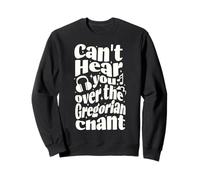 Chant grégorien drôle catholique Traditionnel Latin Musique de Masse Sweatshirt