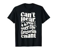 Chant grégorien drôle catholique Traditionnel Latin Musique de Masse T-Shirt