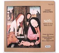 chant grégorien - noël : messe de minuit - messe de jour (33 tours)
