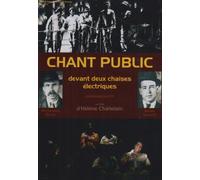 Chant public devant deux chaises électriques