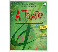Chantal Boulay - A Tempo Vol. 1 (cycle 1 - 1re année) ECRIT (Avec Corrigés)