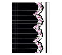 Chantal Thomass : Chemise élastiques 3 Rabats 24x32cm - Design Fleurs