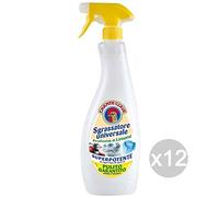 CHANTE CLAIR Lot de 12 dégraissants 625 spray citron nettoyants et nettoyage de la maison