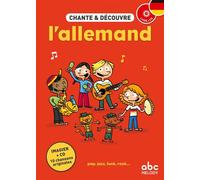 Chante et découvre l'Allemand - Livre + CD Edition bilingue français-allemand Livre avec 1 CD audio - Stéphane Husar - Abc Melody - Livre CD - Méthode de langue CD