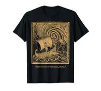 Chante-Moi l'odyssée Homer Muse T-Shirt Graphique avec Valeur