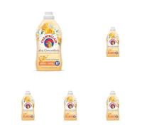 Chanteclair - Assouplissant Linge Concentré Perles de Parfume, Fleurs d'Oranger et Narcisse, Fraîcheur très Longue Durée, Libération Progressive Jusqu'à 100 Jours, 57 lavages - 1140 ml (Lot de 5)