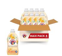 Chanteclair - Assouplissant Linge Concentré Perles de Parfume, Fleurs d'Oranger et Narcisse, Fraîcheur très Longue Durée, Libération Progressive Jusqu'à 100 Jours, 57 lavages - 1140 ml x 8