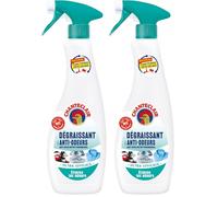 Chanteclair - Degraissant Anti-Odeurs Universel, Nouvelle Technologie Exclusive, Action Instantanée, Efficace sur les Mauvaises Odeurs, Super Puissant sur Tous les Types de Saletés - 600 ml (Lot de 2)