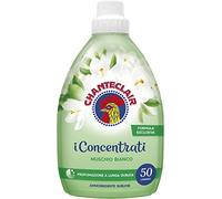Testpaket ChanteClair Ammorbidente Adoucissant Musc Blanc (1 x 1000 ml) - Dégraissant universel ChanteClair Sgrassatore (3 x 625 ml)