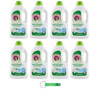 Chanteclair Lavatrice Detersivo Liquido Lot de 8 lessives liquides pour machine à laver Formule avec dégraissant 28 lavages 1260 ml + porte-clés Beni Culinari