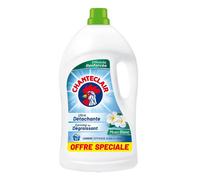 CHANTECLAIR Lessive liquide ultra anti-taches, musc blanc, 80 lavages, 3,6 L