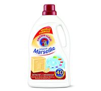 CHANTECLAIR Lessive Marseille 40 Lavages 2,52 L - Lot de 5