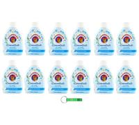 Chanteclair Lot de 12 parfums concentrés pour linge au sel de mer et fleur de lotus 220 ml + porte-clés Beni Culinari