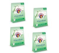 ChanteClair - Lot de 4 Paquets - Les Concentrés, Sacs parfumés, Mousse Blanche, pour armoires, tiroirs et valises, Parfum Intense et persistant - Vendu en Lot