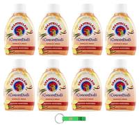 Chanteclair Lot de 8 parfums concentrés pour linge Parfum vanille et argan 220 ml + porte-clés Beni Culinari