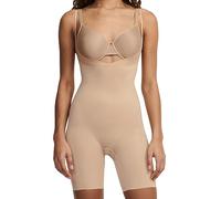 Chantelle Basic Shaping Open Bust Mid-Thigh Shaper Body Gainant, Ultra Nude, Large Femme