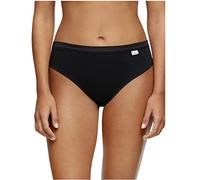 Chantelle Culotte Haute Confortable en Coton Slips, Noir, M Femme