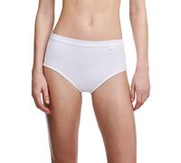 Chantelle Taille Haute en Coton Slip, Blanc, M Femme