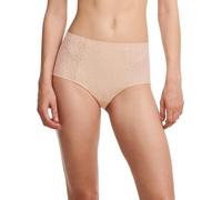 Chantelle Culotte classique taille haute Norah pour femme, 13F3, nude blush, taille M, Blush nude, Medium
