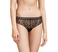 Chantelle Day to Night CO Bas Tanga STD Strings, Transparent, Noir, 38 Femme
