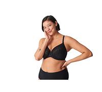 Chantelle Day to Night Full Coverage Unlined Bra Soutien-Gorge à Couverture Totale, Semi-voilage NA, Noir, 100E Femme