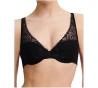 Chantelle Soutien-gorge Coque Day to Night – Plongeant Dentelle – Noir 90 B (EU 75)