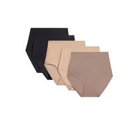 Chantelle Femme Culotte taille haute Softstretch – Pack de 5, multicolore, taille unique