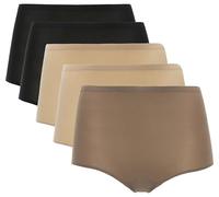Chantelle SOFTSTRETCH ENS UW Bas High Waist Brief Pack X5 Shorties, Mehrfarbig, Einheitsgröße Femme