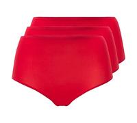 Chantelle Lot de 3 slips doux stretch pour femme, Coquelicot, taille unique