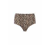 Chantelle Softstretch UW Bas High Waist Brief Strings, Leopard Nude, Taille Unique Femme