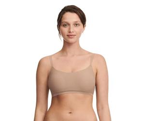 Chantelle Softstretch Scoop Padded Bralette Soutien-Gorge, Café Lait, M/L Femmes