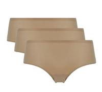 Chantelle SOFTSTRETCH UW ENS. Bas Shorty Pack X3 Boxer, Nude, Taille Unique Femme