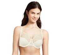 Chantelle Soutien-Gorge Armatures Every Curve (Milk), 90 C (EU 75), Soutien-Gorge Emboitant, DE, Blanc, Dentelle 100% Polyester