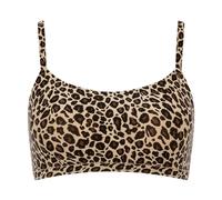 Chantelle SOFTSTRETCH UW SG sans A. Padded Bralette Soutien-Gorge, Opaque, Leopard Nude, XS/S Femme