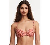 Chantelle Sw Bra Tshirt Half Cup Memory Orange Leopard Taille: G80 | Bikinis Outlet | Femme | Orange