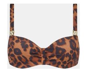 Chantelle Sw Bra Tshirt Half Cup Memory Wild Leopard Taille: E85 | Bikinis Outlet | Femme