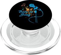 Chanter karaoké Chanteur Microphone Musique Bar chanteuse Cadeau PopSockets PopGrip pour MagSafe