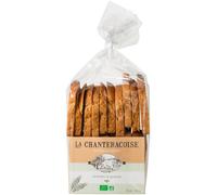 CHANTERACOISE-Biscottes bio aux céréales et graines Chanteracoise - 280 g