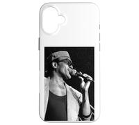 Chanteur Bobby Womack Live par Stephen Wright Coque pour iPhone 16 Plus